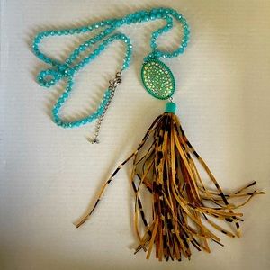 Western Tassel Necklace